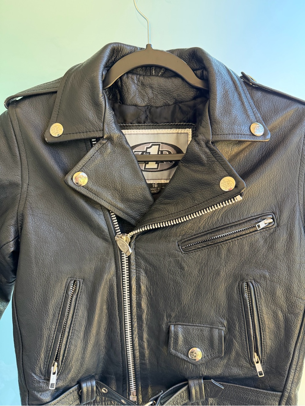 Z1R Leather Motorcycle Jacket - Picture 2 of 8